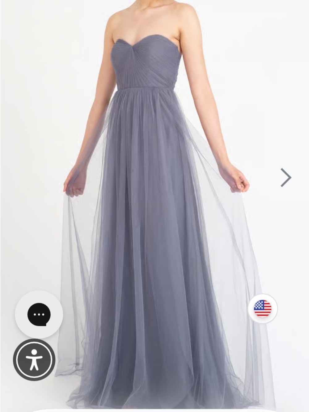 Jenny Yoo convertible gown - prom, wedding, bridesmaid